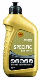 Масло для четырехтактных двигателей Patriot garden Specific High-Tech SAE 5W-30