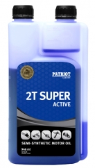 Масло для двухтактных двигателей Patriot garden Super Active 2T с дозатором