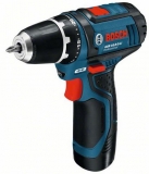 Аккумуляторная дрель-шуруповерт Bosch GSR 10,8-2-LI 2 X 2AH